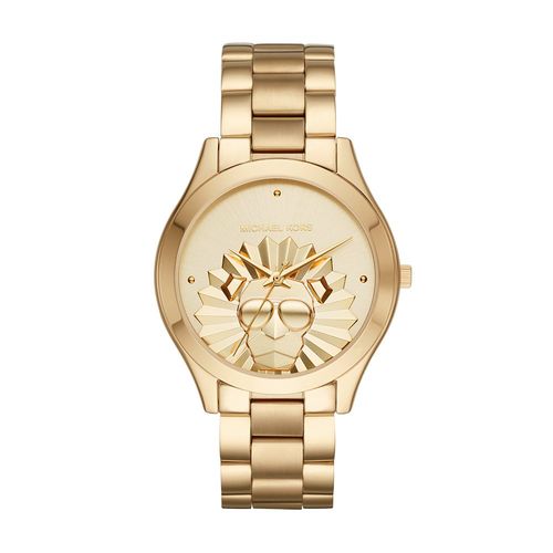 Relógio Michael Kors Analógico Dourado Modelo MK3889 Slim