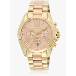 Relogio Michael Kors Dourado Com Rose - Mk6359/5tn