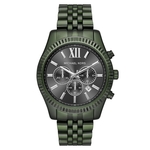 Relógio Michael Kors Essential Lexington Verde Militar Mk8604/1vn 45mm de Diâmetro