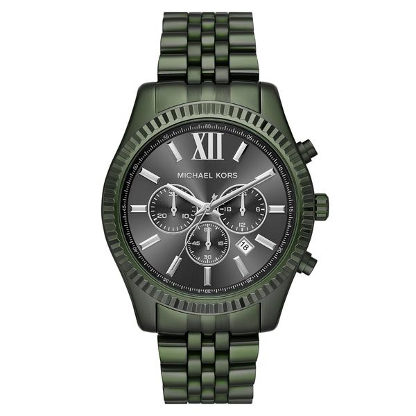 Relógio Michael Kors Essential Lexington Verde Militar Mk8604