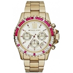 Relógio Michael Kors Feminino Everest MK5871 Gold Stainless-Steel Quartz Watch 43mm