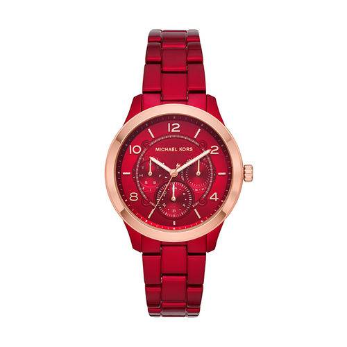 Relógio Michael Kors Feminino Glamorous Red Vermelho Mk6594/1rn