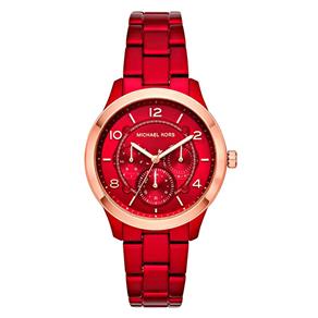 Relógio Michael Kors Feminino Glamorous Red Vermelho Mk6594