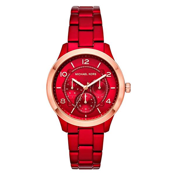 Relógio Michael Kors Feminino Glamorous Red Vermelho Mk6594