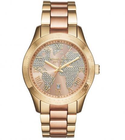 Relógio Michael Kors Feminino Layton Mapa Mundi Mk6476/5xn