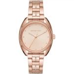 Relógio Michael Kors Feminino Libby Rose Gold Tone Three Hand Watch Mk3677