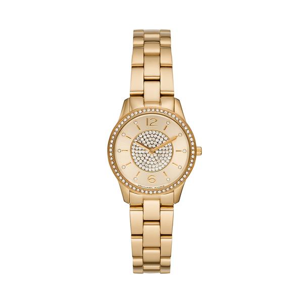 Relógio Michael Kors Feminino Mini Runway Dourado MK6618/1DN