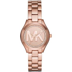 Relógio Michael Kors Feminino Mk3549 Rose 33mm