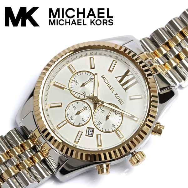 Relógio Michael Kors Feminino Mk8344/1ki Cronóg. Lexington