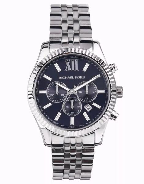 Relógio Michael Kors Feminino - Mk8280/1an Prata Azul