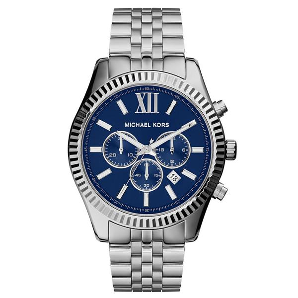 Relógio Michael Kors Feminino - Omk8280/1an Aço/Azul