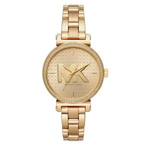 Relógio Michael Kors Feminino Ref: Mk4334/1di Dourado