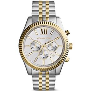 Relógio Michael Kors Feminino Ref: Mk8344/1ki Cronógrafo Lexington