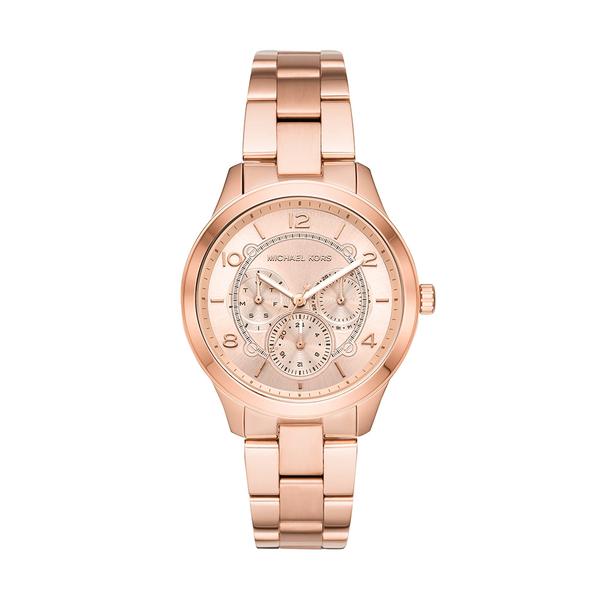 Relógio Michael Kors Feminino Runway Rosé Mk6589/1jn