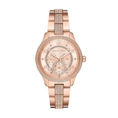 Relógio Michael Kors Feminino Runway Rosé Mk6614/1jn