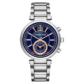 Relógio Michael Kors Feminino Sawyer Prata MK6224/1AN