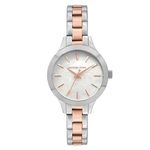 Relógio Michael Kors Feminino Slim Runway Bicolor