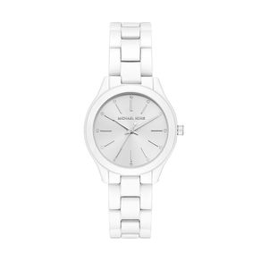 Relógio Michael Kors Feminino Slim Runway Branco - MK3908/1KN MK3908/1KN