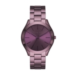 Relógio Michael Kors Feminino Slim Runway Roxo MK4415/1TN