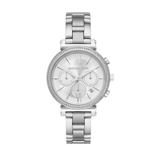 Relógio Michael Kors Feminino Sofie Prata - Mk6575/1kn