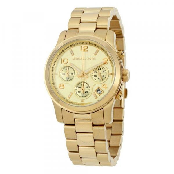 Relógio Michael Kors Ladies Runway Gold Mk5055