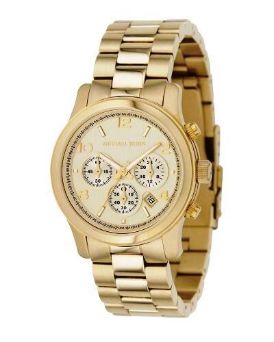 Relógio Michael Kors Ladies Runway Gold Mk5055