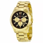 Relogio Michael Kors Layton Mk8246 Dourado 45mm