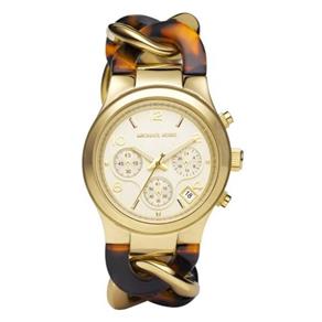 Relógio Michael Kors MK Calendário Chronograph OMK4222Z Feminino