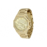 Relogio Michael Kors Mk5505 Feminino Chrono Quartz Stainless Steel 42mm Lancamento