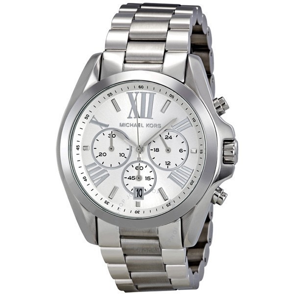 Relógio Michael Kors Mk5535 Bradshaw Feminino Prata