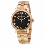 Relógio Michael Kors Mk3585 Norie Rose Gold Tone Stainless Steel Unissex 38mm