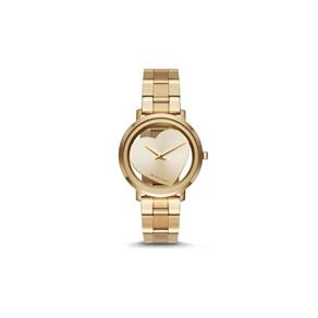 Relógio Michael Kors Mk3623 Heart Dourado 38mm