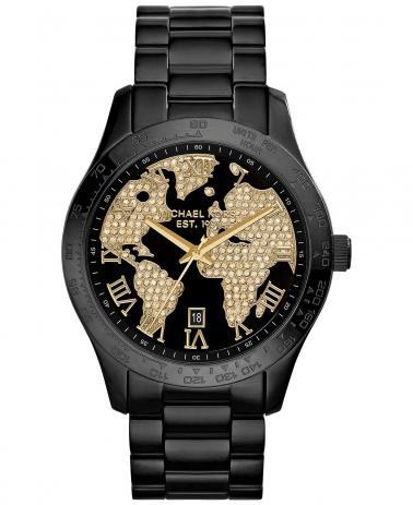 Relogio Michael Kors Mk6091 Mapa Black