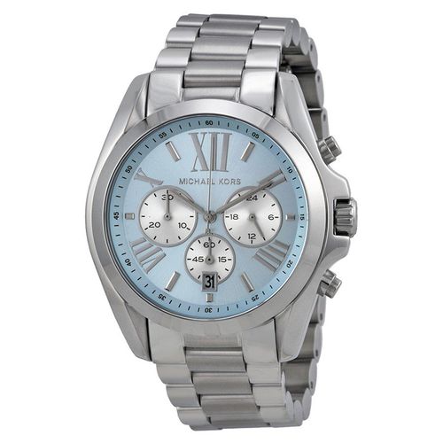 Relógio Michael Kors Mk6099 Aço Inixidável Azul Garantia Romano 43mm Oferta