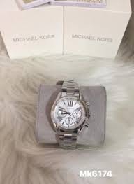 Relógio MICHAEL KORS MK6174 (feminino) Mini Bradshaw - Prata