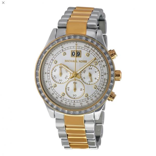 Relógio Michael Kors Mk6188 Misto Dourado