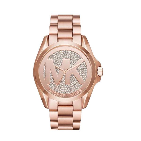 Relógio Michael Kors Mk6437 Rose Gold Pave Cristais