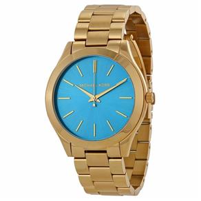 Relógio Michael Kors Mk3265 Runway Azul Turquesa