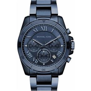 Relógio Michael Kors MK6361 Brecken Chronograph Blue 43mm