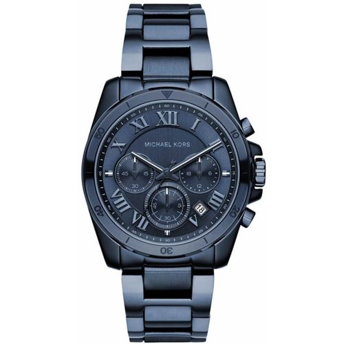 Relógio Michael Kors MK6361 Brecken Chronograph Blue Stainless Steel Watch