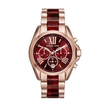 Relógio Michael Kors Mk6270 Bradshaw Two Tone Feminino Romano 43mm Oferta