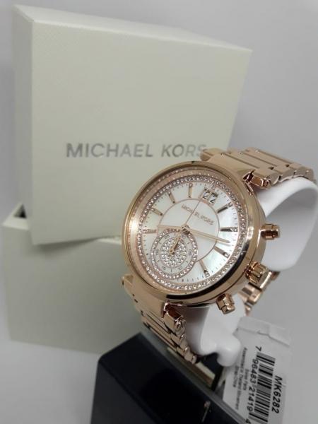 Relógio Michael Kors Mk6282 (feminino) Dourado Rosé Original