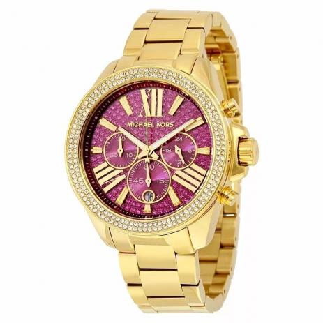 Relógio Michael Kors Mk6290 Gold/pink