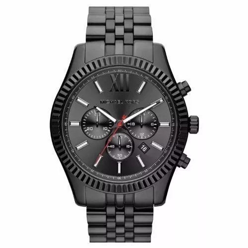 Relógio Michael Kors Mk8320 Black Cronografo Original