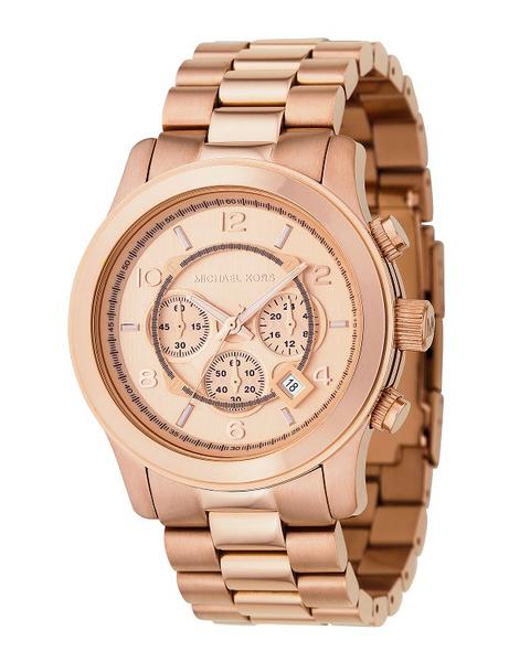 Relógio Michael Kors Mk8096 Rose Oversized