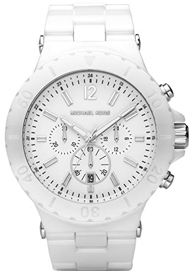 Relógio Michael Kors Mk8177 Dylan Orig Chron Anal Ceramica