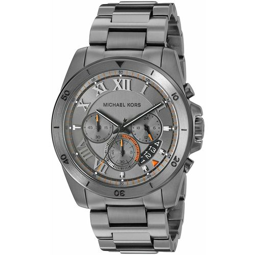 Relógio Michael Kors Mk8465 Cinza Chumbo Masculino 45mm Imperdível