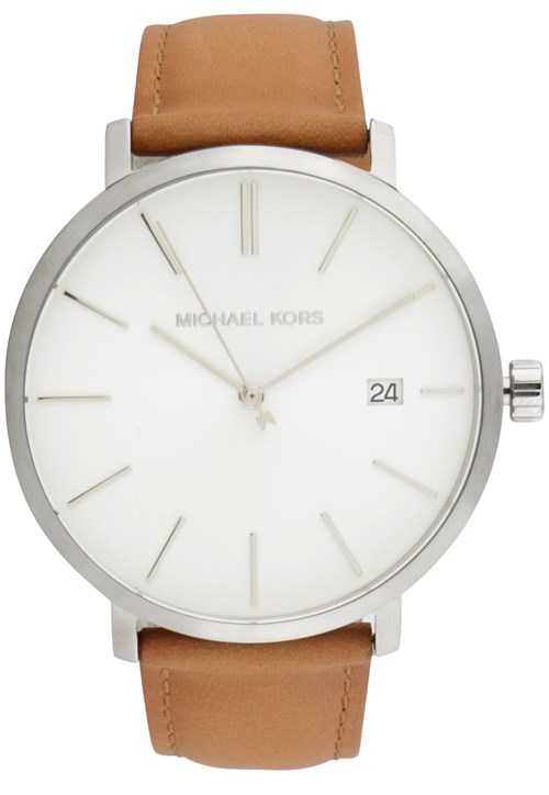 Relógio Michael Kors MK8673/0KN Caramelo/Prata