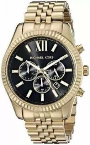 Relógio Michael Kors Mk8286 Lexington Gold