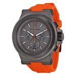 Relógio Michael Kors MK8296 Laranja Pulseira Borracha